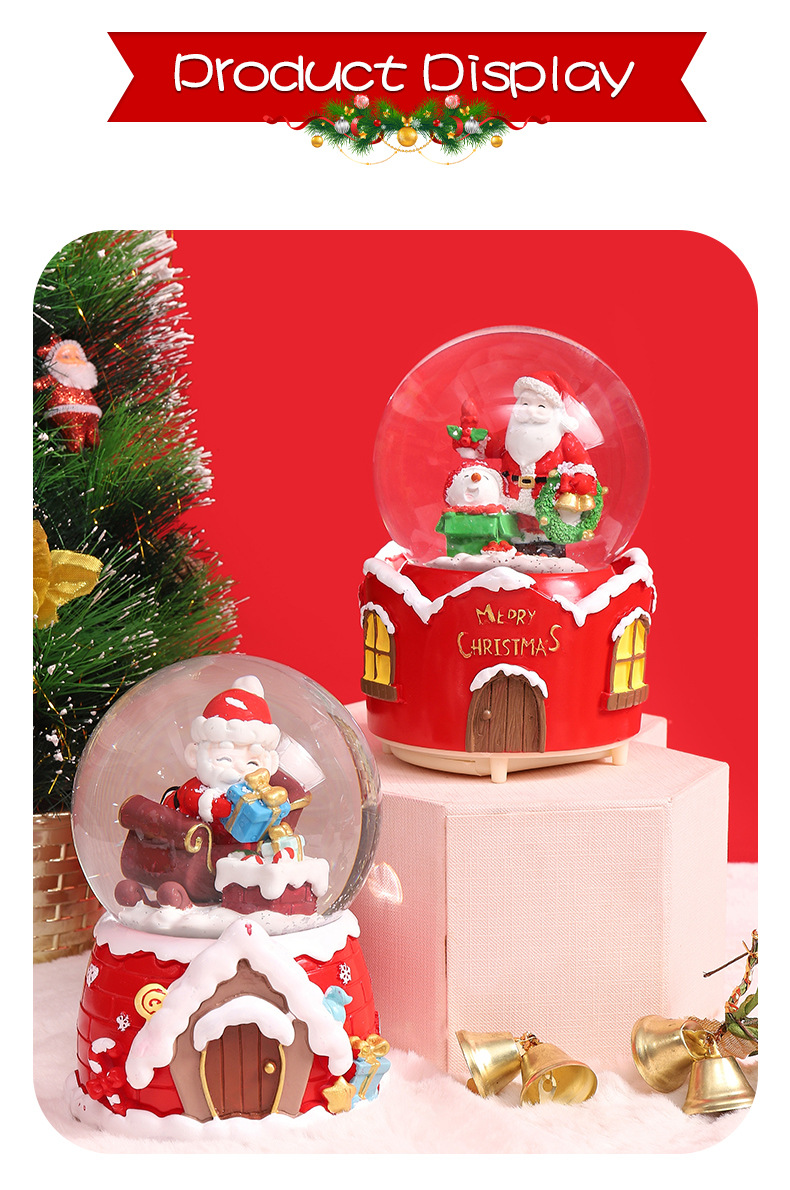 Christmas Christmas Tree Santa Claus Snowman Plastic Resin Christmas Ornaments 1 Piece display picture 1