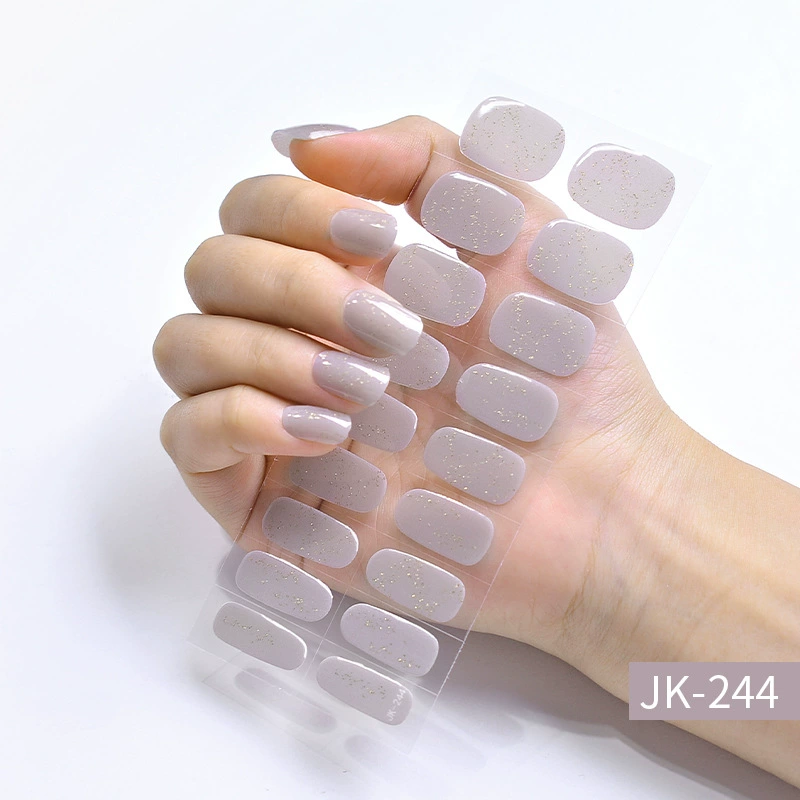 Набор для ногтей XT Gel с наклейками, искусственные ногти и лак для ногтей