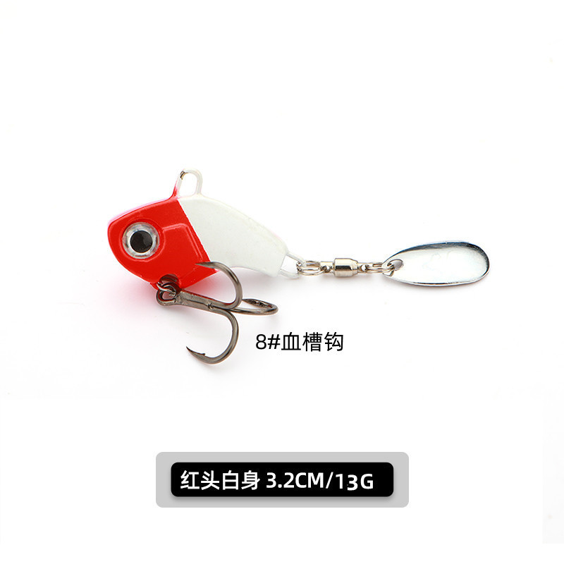 6 Colors Metal Spinner Baits weedless spinner blade baits Fresh Water Bass Swimbait Tackle Gear