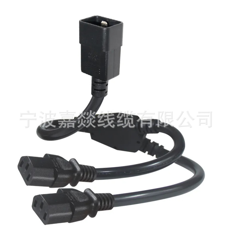 Production and Supply of C13 to C19 Pdu Server Chassis with Locking Feature, Left-Angle Plug to Socket Iec320-C1