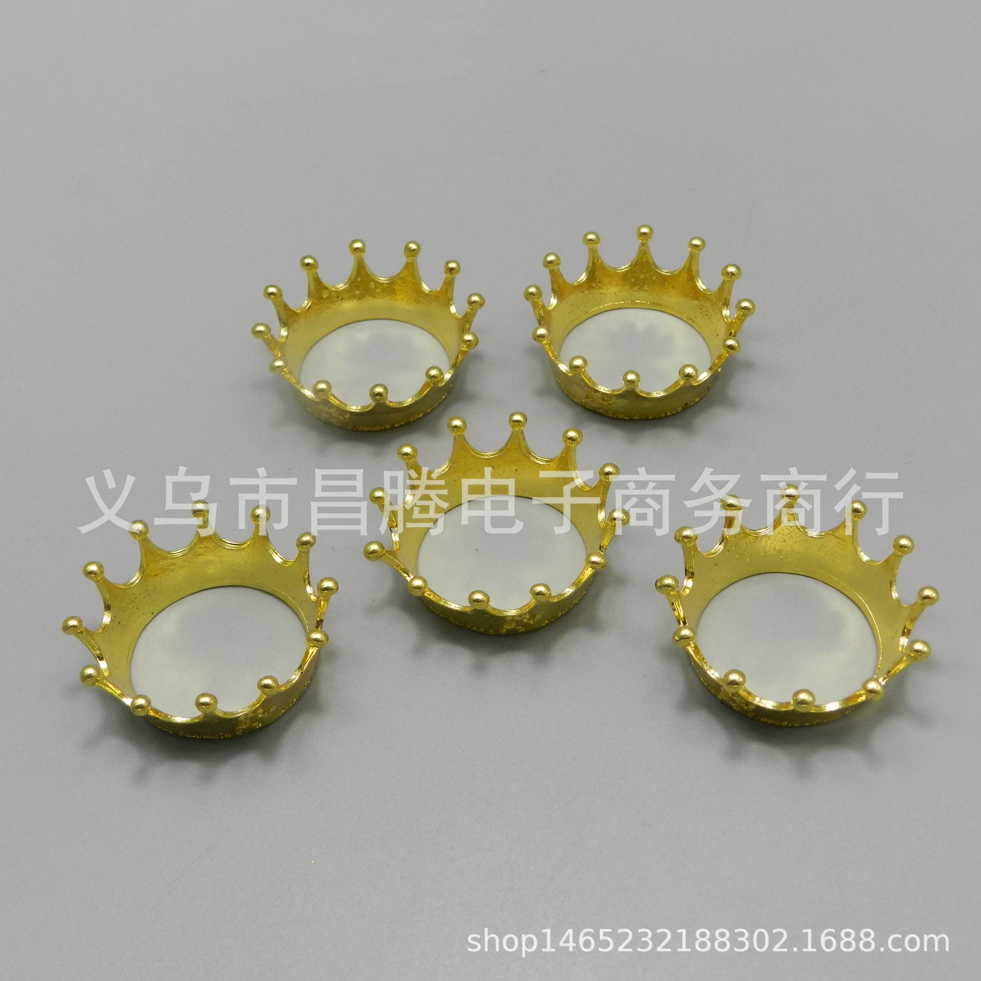 Сохранение цвета 30 мм золото серебро большая корона сплав AB полая рамка DIY Кристалл УФ эпоксидная металлическая рама производитель