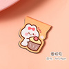 Bookmark Cartoon Book Page Student Cute Magnet Signing Liuyi Children's Day Graduation Gift Magnetic Bookmark wholesale