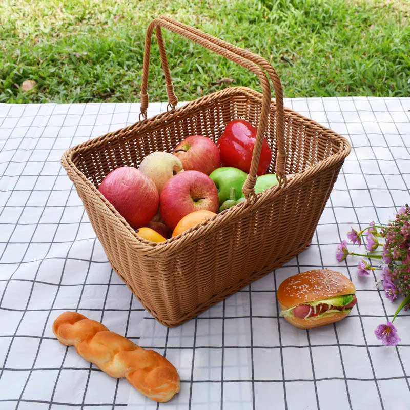 Handheld storage basket, woven storage system, pack, Birthday gift