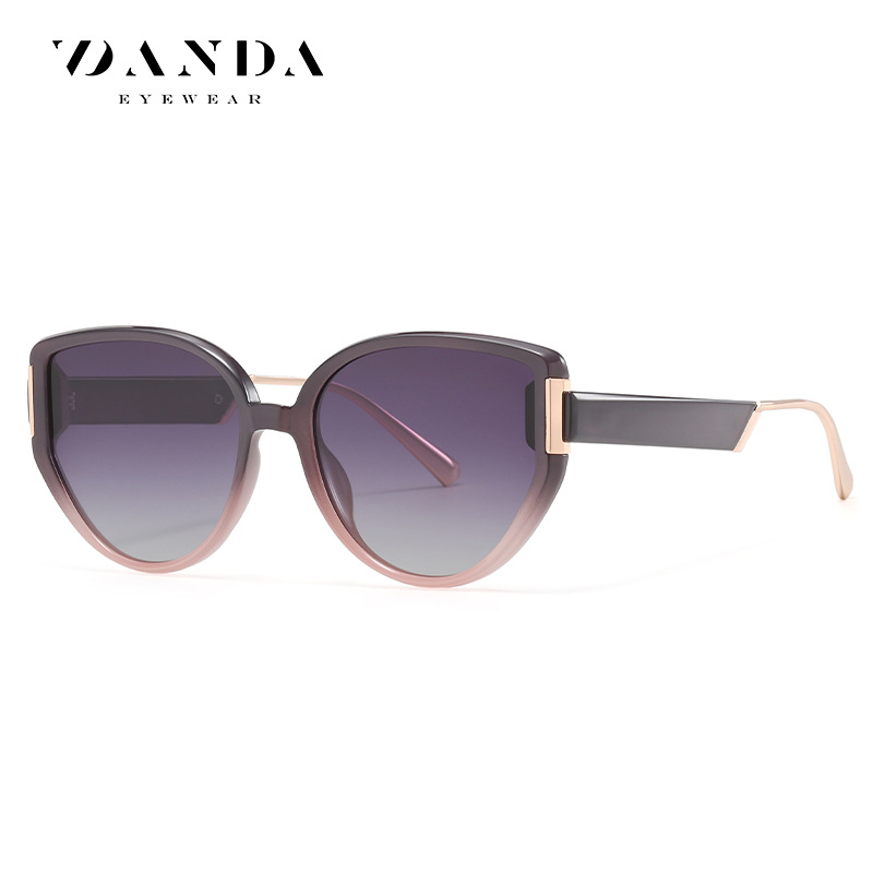 Nueva Europa y América gafas de sol polarizadas de alta calidad de la marca de moda gafas de sol TJ719 ultra-luz TR UV a prueba de gafas de sol para las mujeres