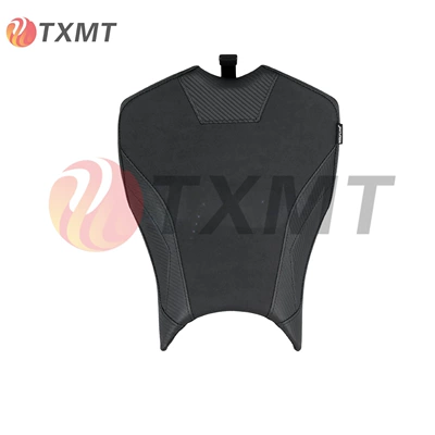 Suitable for the 25-26 new Kawasaki Z900, modified soft front and rear seat cushions, non-slip comfortable seat cushions, breathable seat covers (Motorcycle cushion) - front-seat-cushion-black-original-seat-height