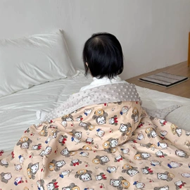 婴童抱毯毛毯;抱被抱毯;绒毯