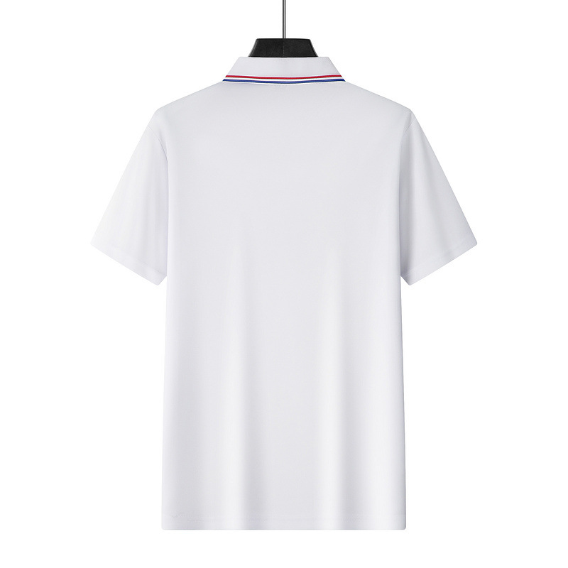 European Size Mesh Men's Polo Shirt Summer Casual Golf Quick Drying Short Sleeved T-Shirt_viptrois.com