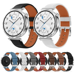 Huawei GT5 時計ストラップボタン時計ストラップ WATCH gt5gt4 レザーストラップ 18mm-22mm に適しています。