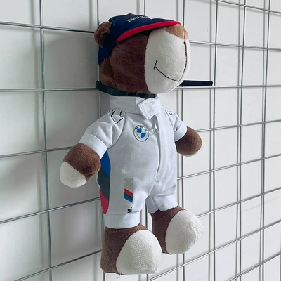 Motorcycle Doll Helmet Bear Motosiklet dəbilqələri - height-28cm-little-white-bear