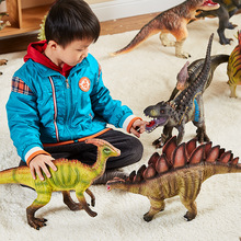 仿真动物恐龙模型玩具套装塑胶小恐龙世界霸王龙牛龙剑龙男孩儿童