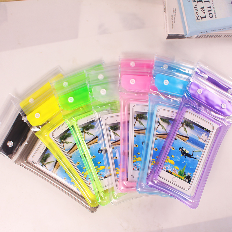 70% off 携帯電話防水バッグエアバッグベルクロタッチスクリーン水泳温泉シールストリップ 4 倍防水ケース卸売|undefined