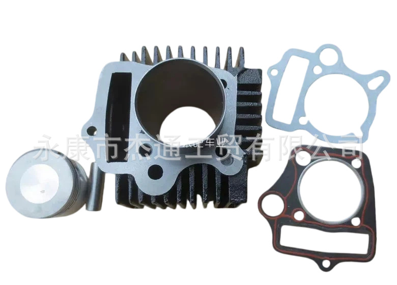 ATV, off-road vehicle, three-wheeled motorcycle parts: cylinder kit, piston ring, cylinder block, horizontal 110CC engine cylinder liner