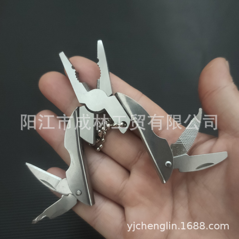 阳江工厂热销多功能钳龟背钳礼品钳多用折叠钳工具钳迷你户外小钳