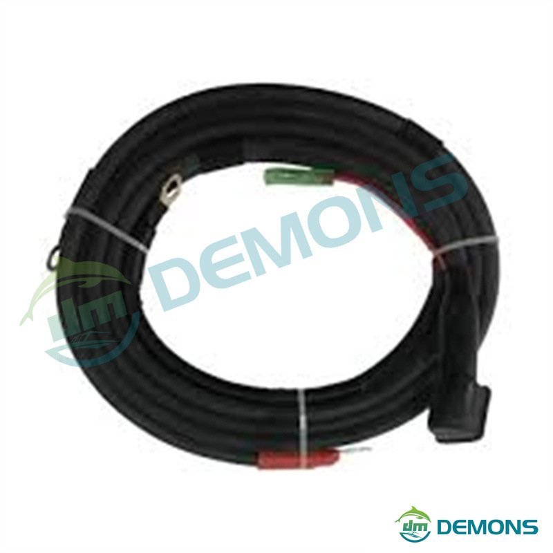 17)翟墨DEMONS舷外机船外挂橡皮艇冲锋舟电瓶电源线689-82105-13