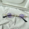 Mini small round, purple