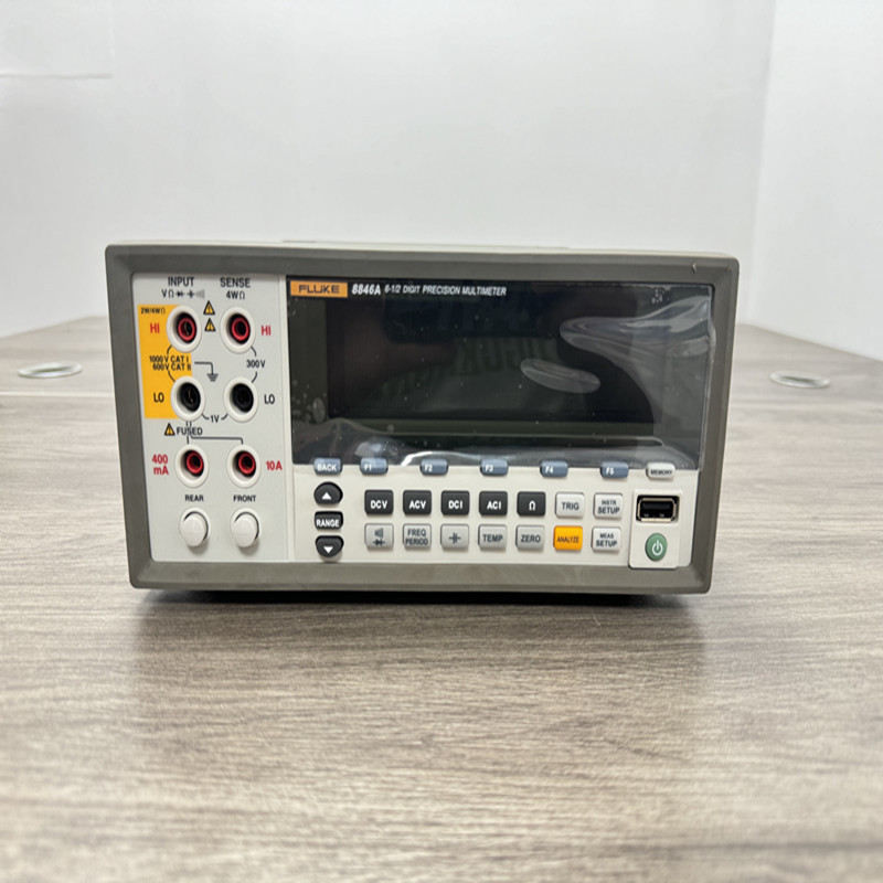 Fluke F8846A 6-bit semi-table digital multimeter with high precision