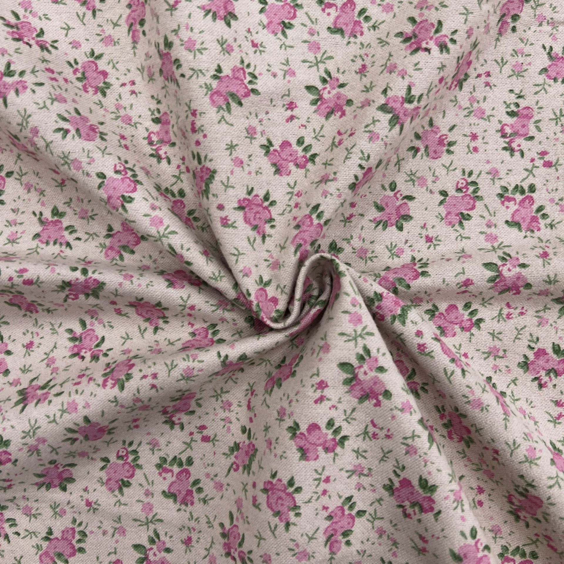 22078#茹果花-DZ01-68#荞麦色印粉花