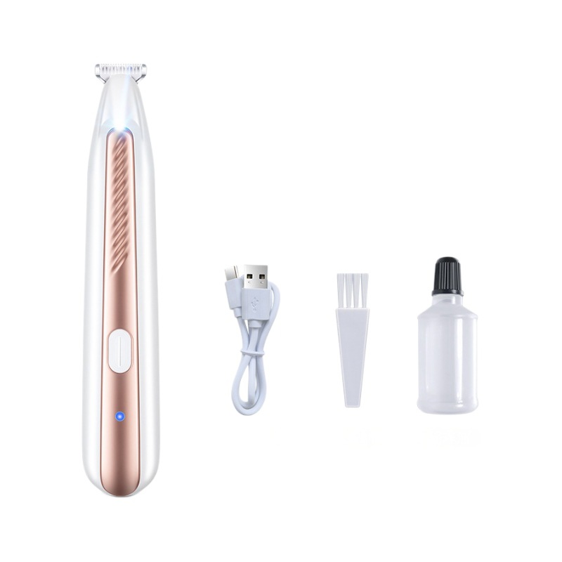 Perro de gato pie pequeño perro empujador eléctrico empujador pie tijeras de gato cortar pie tijeras de peluche osos afeitar mascota