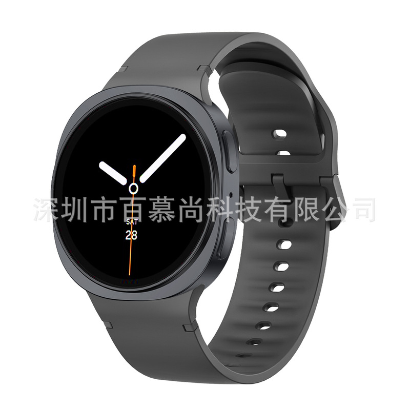 Samsung Galaxy Watch8 公式同色シリコンストラップ Samsung 8 クラシックウォッチストラップに適しています。|undefined