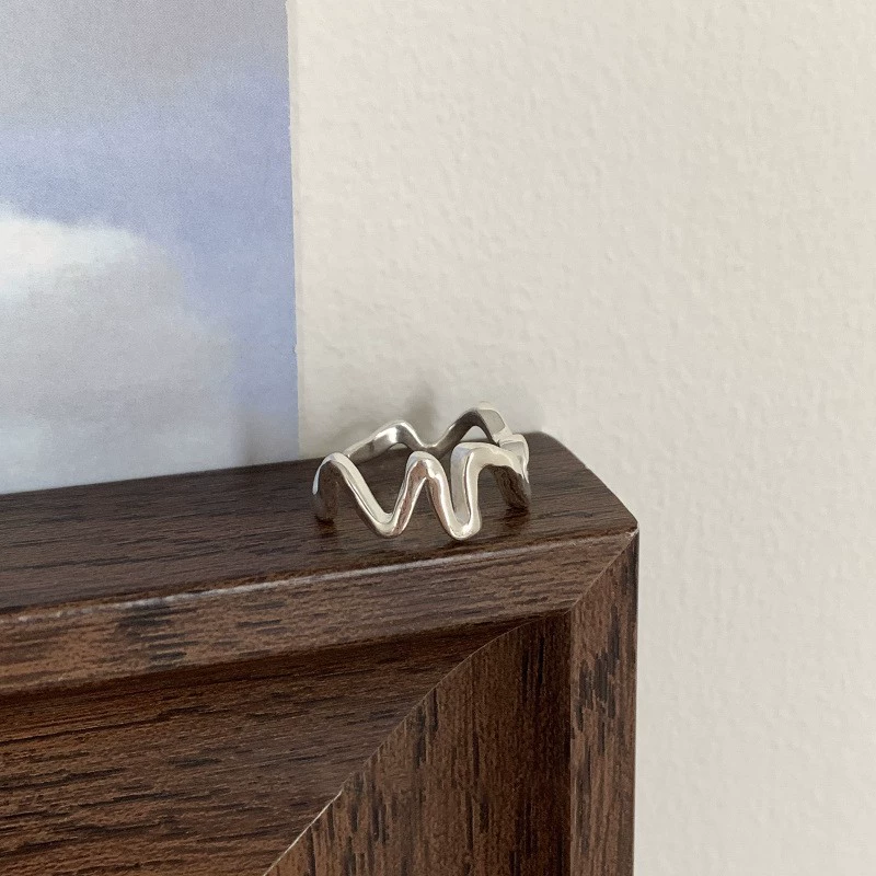 Accessory, nail decoration, small design ring, elastic strap, high-quality style, simple and elegant design