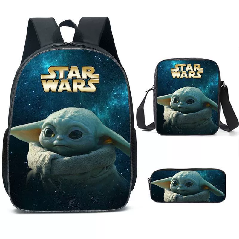 Backpack, children's Yoda, school bag for elementary school students, star wars