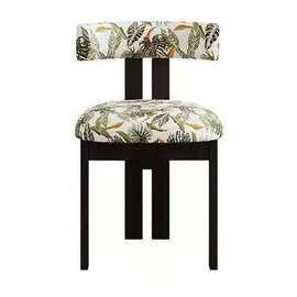 实木黑色实木椅设计师书桌椅靠背现代复古餐椅