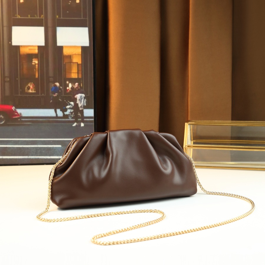 European And American New Women's Cloud Bag Evening Bag Fashion Pleated Luxury Versatile Crossbody Bag - Thumbnail 6