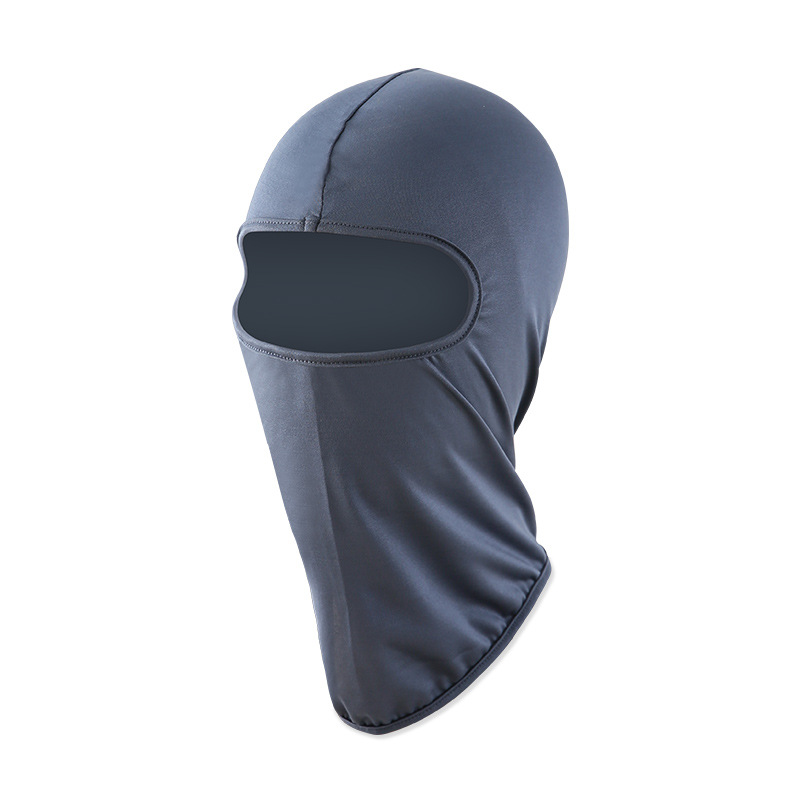 Cross-border hielo seda montar sombrerería verano al aire libre protección solar sombrerería bicicleta motocicleta máscara a prueba de viento máscara liner