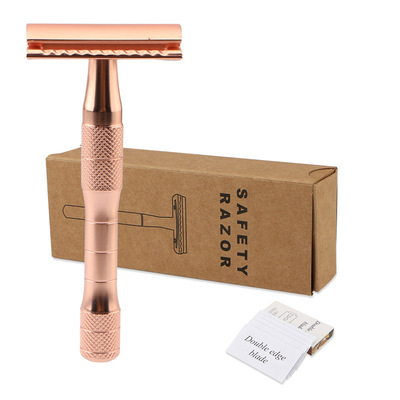 老式剃須刀老式刮胡刀手動剃須刀雙面刀片剃須刀安全刀架剃須刀