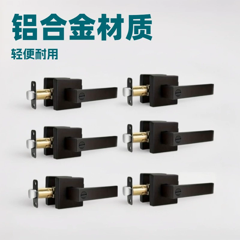 Кросс-бордерный американский набор из 6 предметов BK с трехштырьковым замком, ручкой-замком, замком для внутренних дверей, замком для проходных дверей, механическая фурнитура для дома.