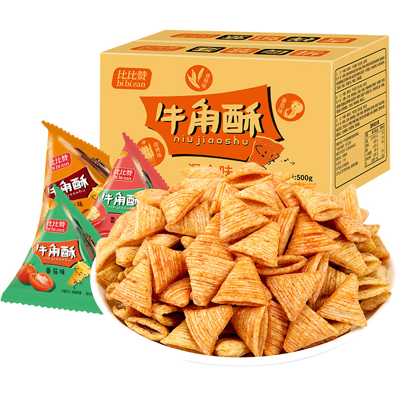 Sharp-Cornered Crispy Small Package Horn Pastry Party Food Casual Delicious Ranking Snacks Office Snacks
