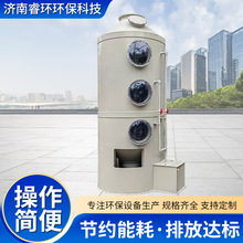 厂家耐腐蚀酸碱废气处理设备化工电镀车间废气净化洗涤塔pp喷淋塔