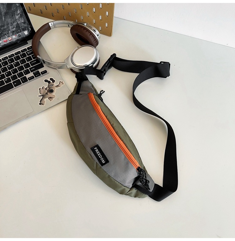 Torba, torba na klatkę piersiową typu crossbody, nisza uniwersalna 2024 nowa moda, sport, ekskluzywny styl, internetowa celebrytka torba na klatkę piersiową_voghion.com