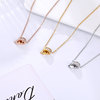 Fashionable necklace stainless steel, chain for key bag , Korean style, wholesale