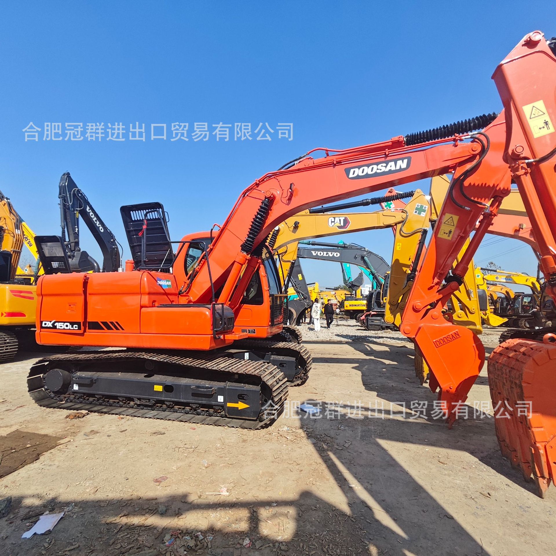 Excavadora DX150 225 220 suministro directo transfronterizo adquisición de comercio exterior Carter Hitachi Volvo
