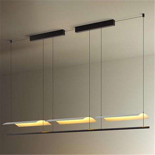 Designer modern minimalist long restaurant chandelier personalized creative office tea room study front bar chandelier