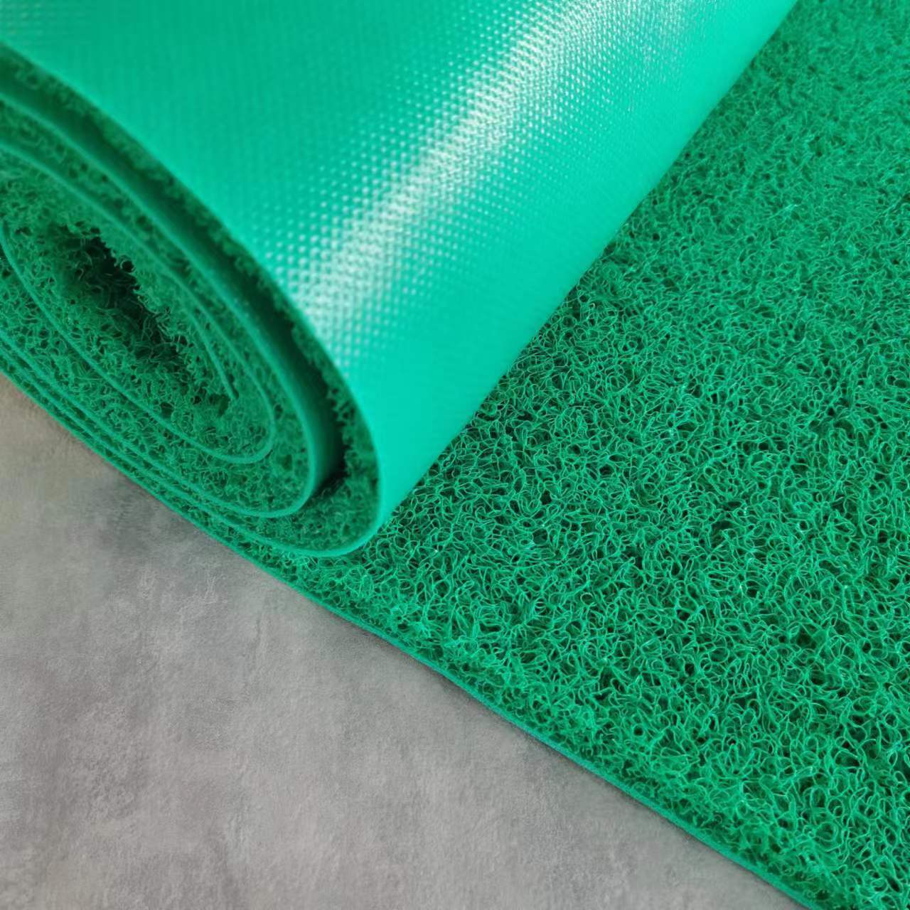 Alfombra de bucle de alambre PVC plástico Hotel Bienvenido alfombra de puerta antideslizante puerta de entrada ascensor antideslizante alfombra de piso de bucle de alambre