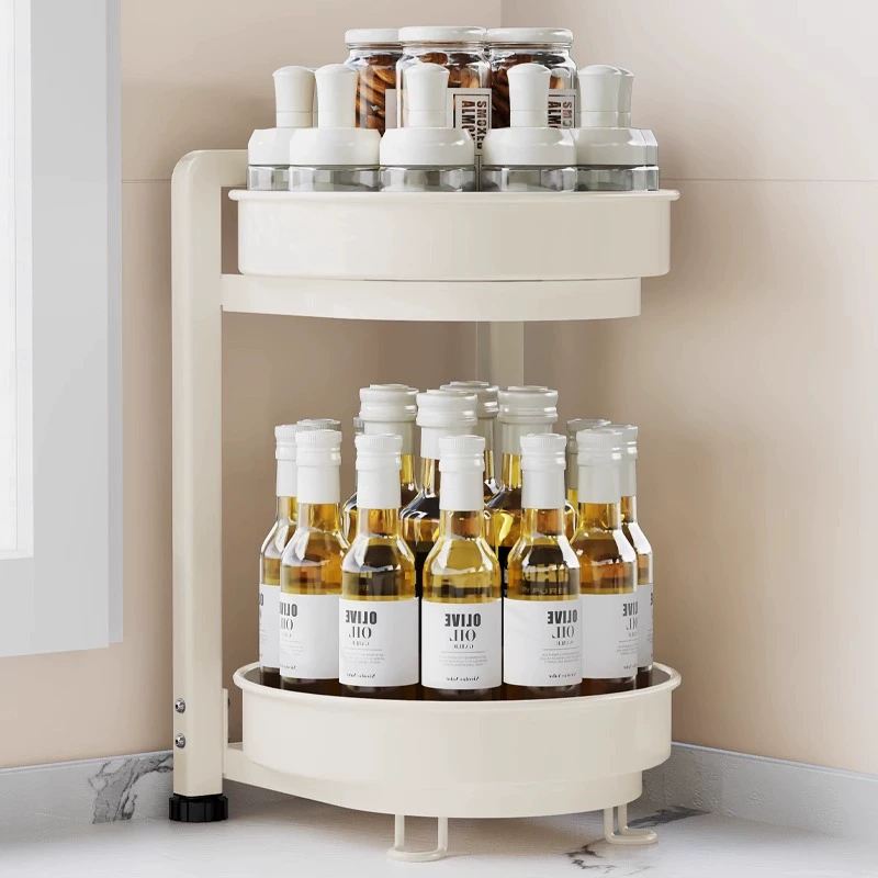 Storage Rack Storage Box Countertop Rotating Kitchen from Yomiego