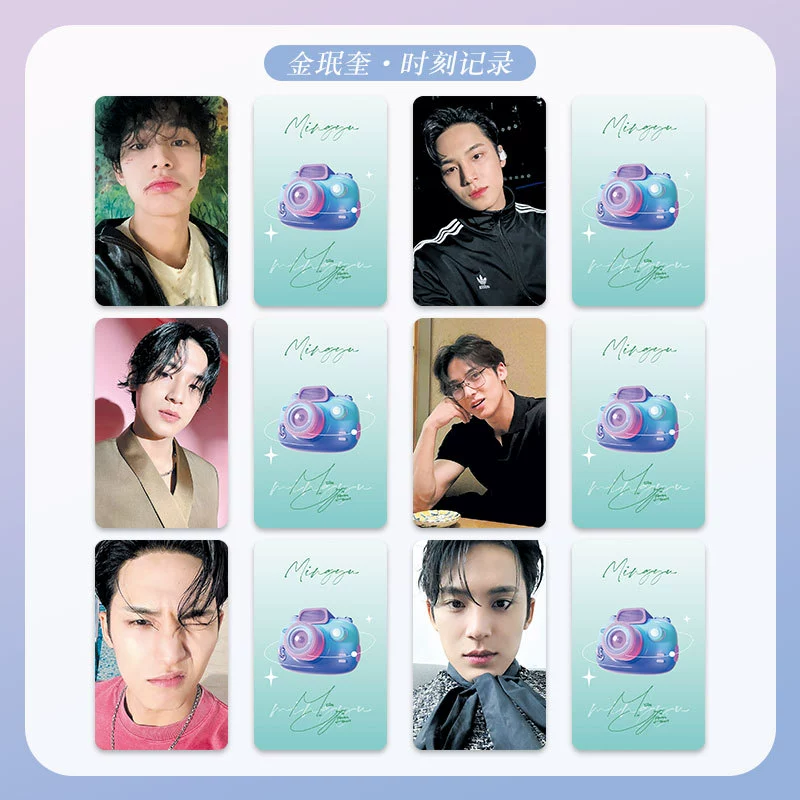 K-pop mini photo card set (Seventeen style) — 6-photo designs, 30-style collectible cards