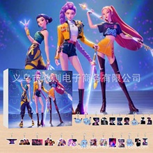 跨境Christmas blind box keychainKPOP圣诞倒计时日历盲盒钥匙扣