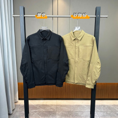 2311 鸟家秋季新款运动休闲商务通勤多口袋男士翻领长袖衬衫外套