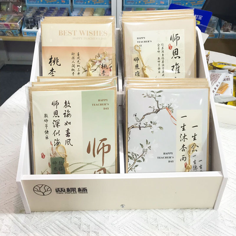 Teacher's Day Greeting Card Thank You Teacher's Blessing Card Birthday Mother's Day Greeting Card Universal Dried Flower Greeting Card Message Card