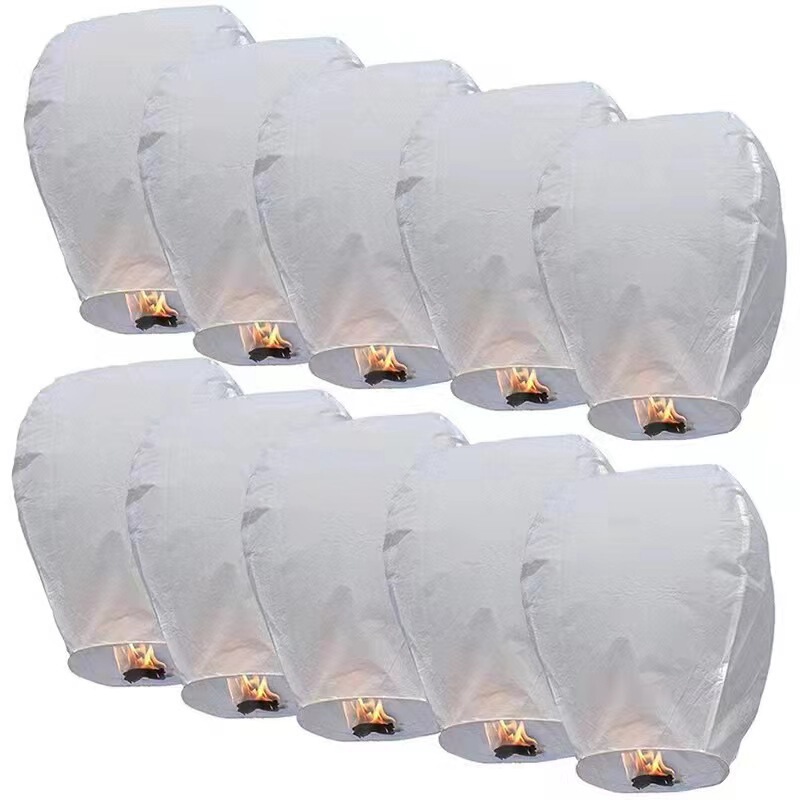 High-quality fire-resistant printed Kongming lanterns, flame-retardant copy paper wishing lanterns with printed blessings High-quality fire-resistant printed Kongming lanterns, flame-retardant copy paper wishing lanterns with printed blessings