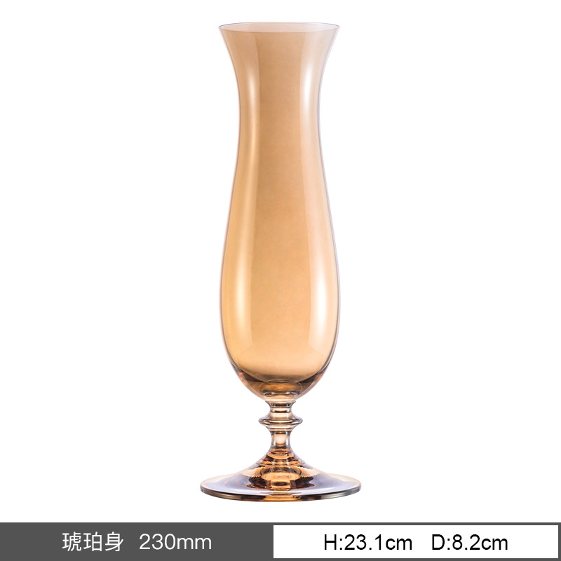 Checo Lexus vase de cristal sin plomo de alta calidad lujo ligero decoración de la sala de estar dormitorio decoración hidropónica decoración mayorista