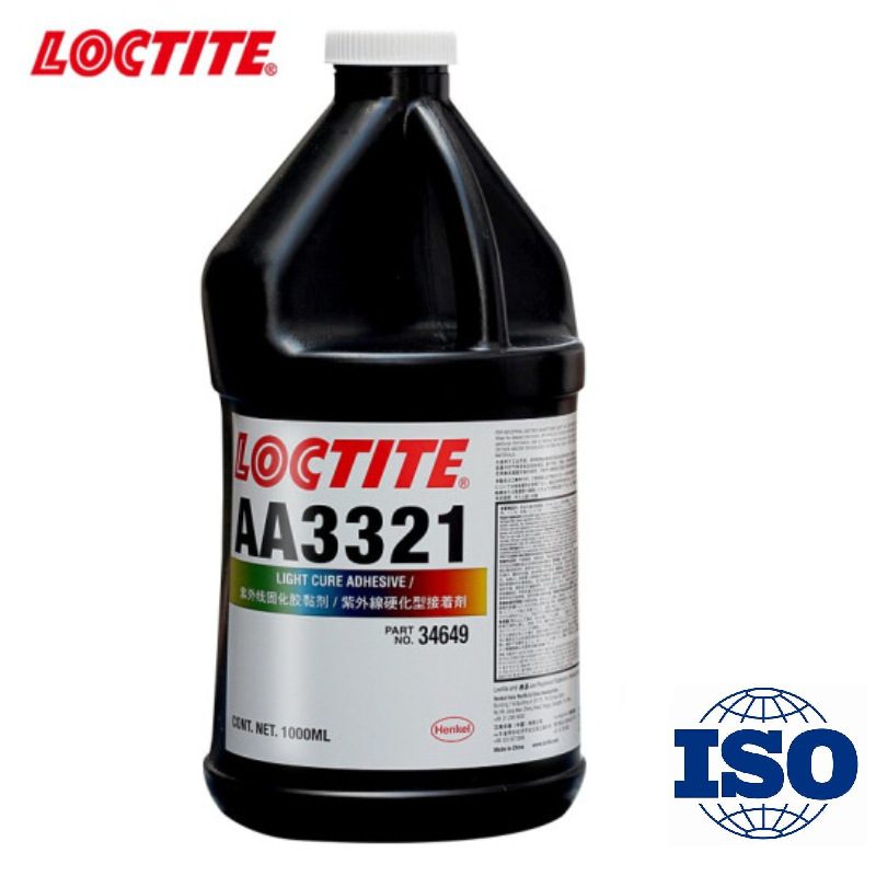 ISO10993医疗认证胶水 乐泰UV3321/3311UV胶 丙烯酸UV固化结构胶