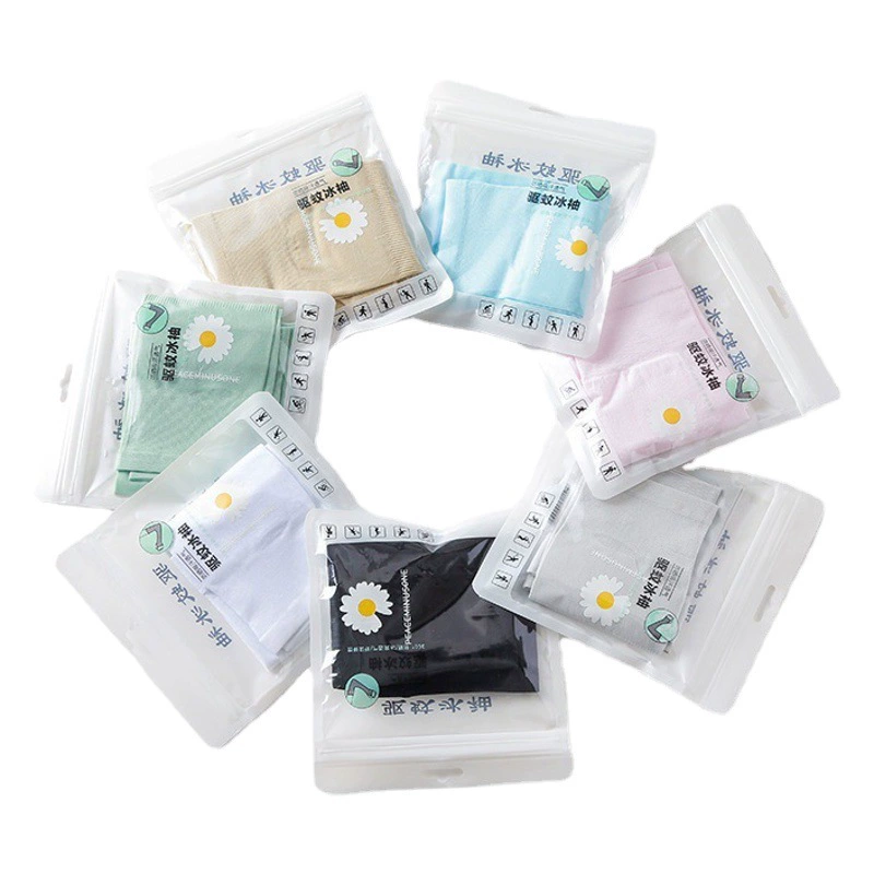 Рукава для солнцезащитного крема Daisy Ледяные рукава Солнцезащитные рукава Женская ультрафиолетовая защита для верховой езды на открытом воздухе Тонкие рукава из ледяного шелка для мужчин и женщин