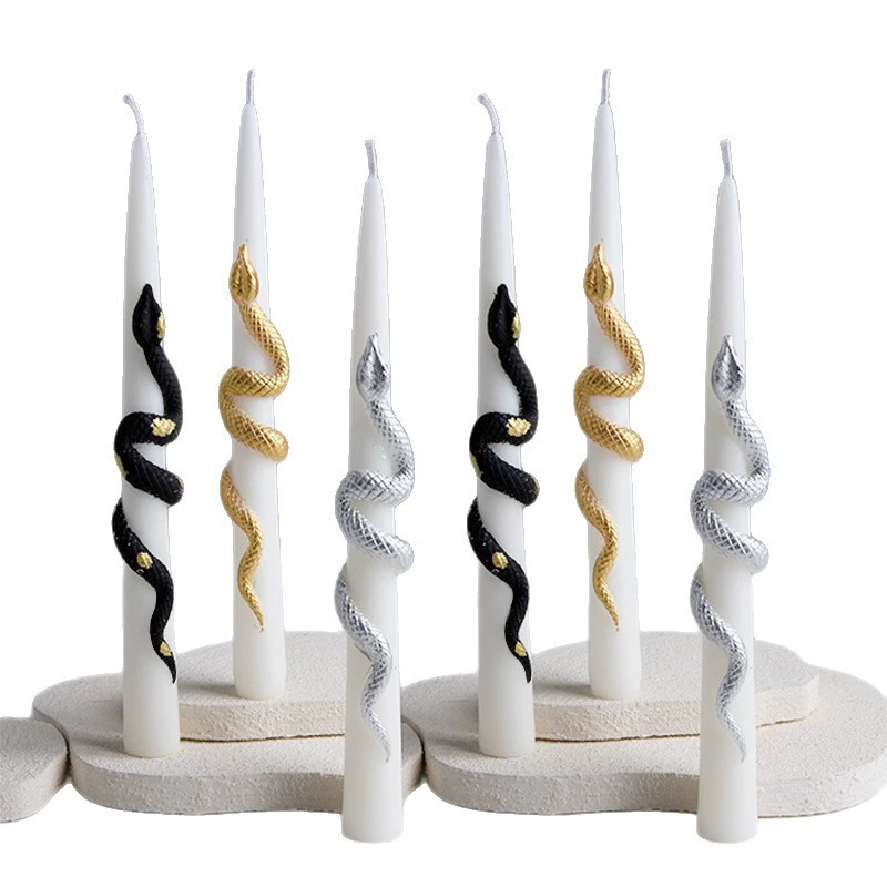 Industrial three dimensional candle, atmospheric decorations, halloween