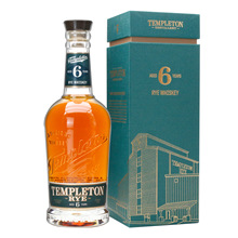 坦普顿 六年陈酿黑麦威士忌Templeton Rye 进口洋酒750ml 6年行货