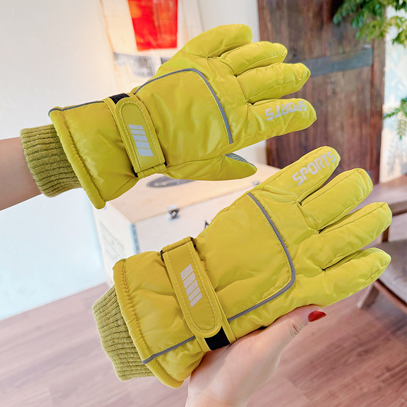 Guanti da sci da donna per ciclismo invernale, caldi touch screen, impermeabili, morbidi e spessi, da uomo, antivento e freddi, alpinismo all'aperto_voghion.com