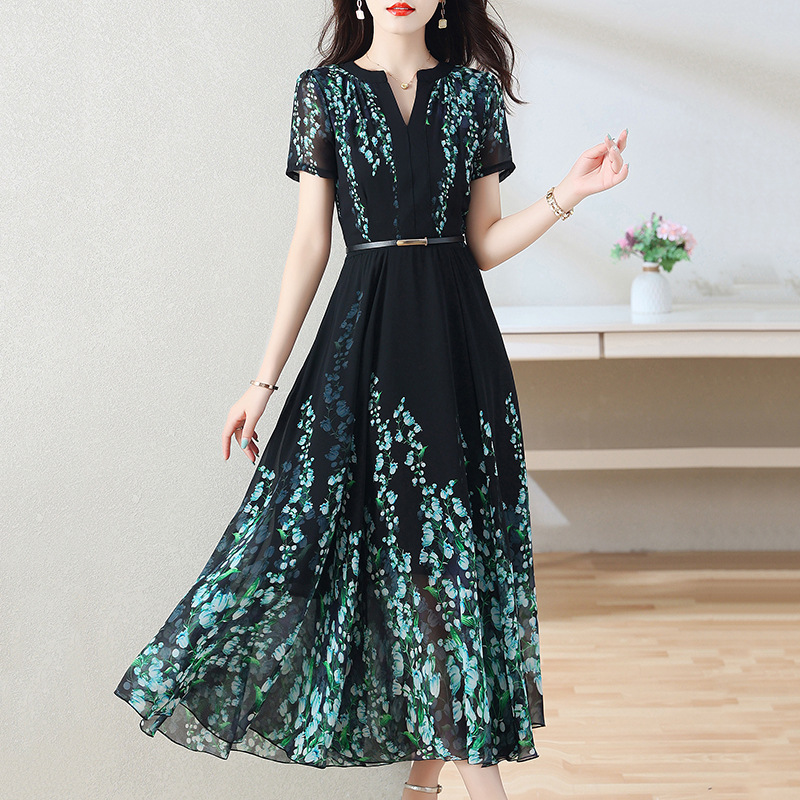 Shiffon summer dress